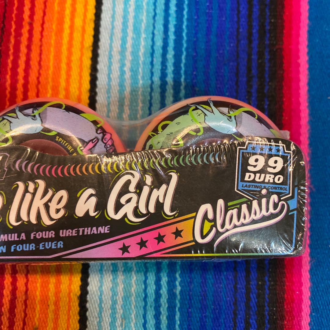 スケートボード SPITFIRE Skate Like a Girl 56mm99D