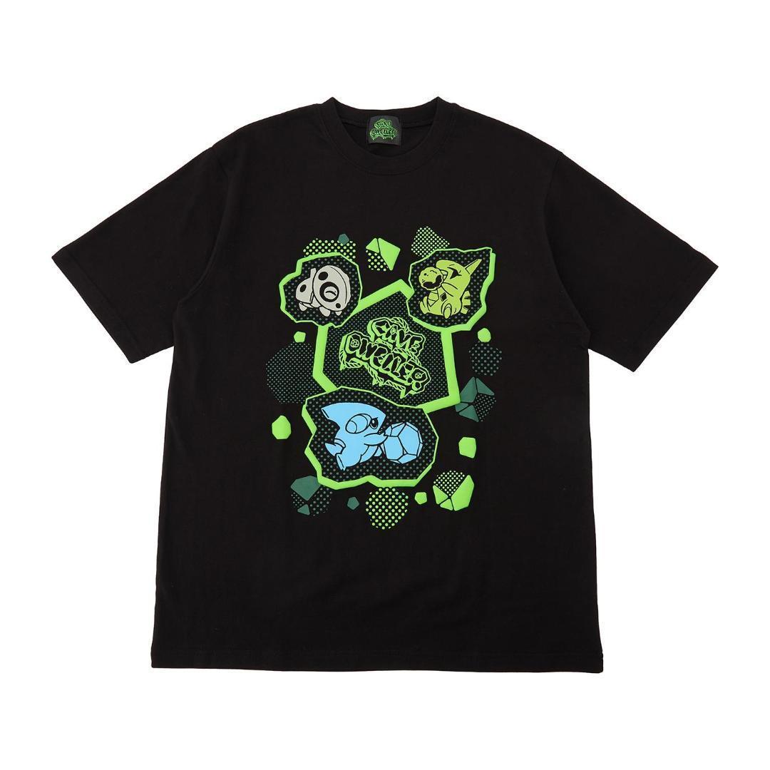 ポケモン Tシャツ L CAVEDWELLER ヨーギラス&ココドラ&フカマル