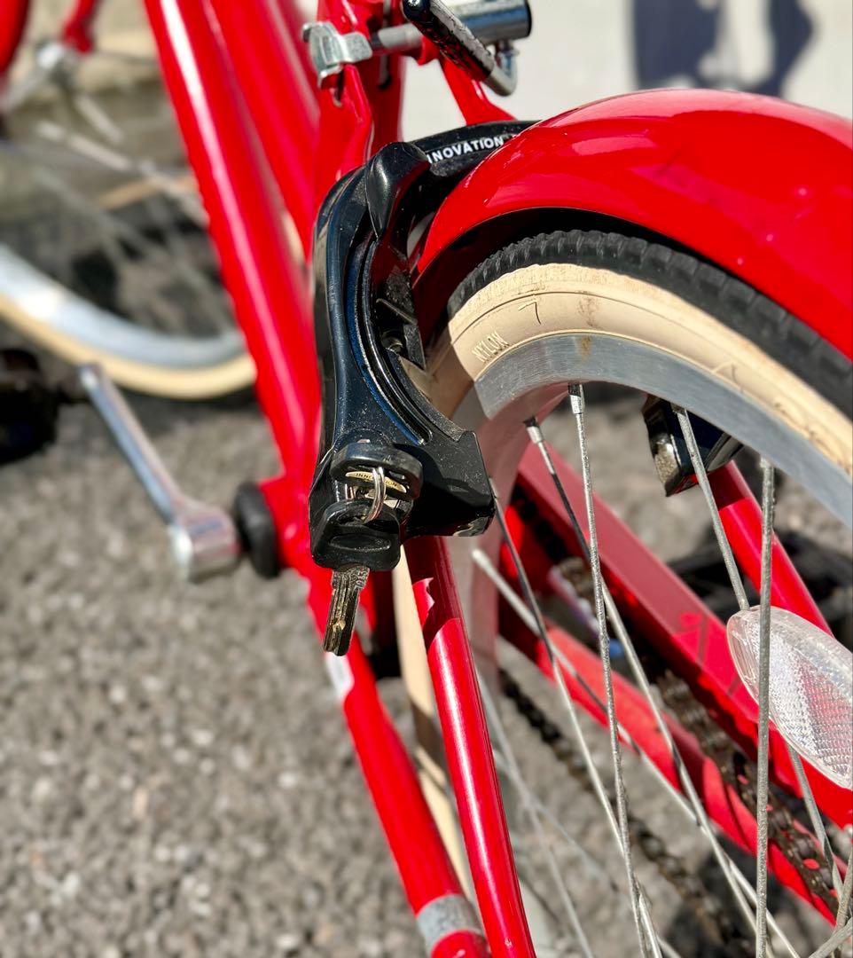 【引取希望】﻿20インチ あさひ イノベーション 子供用自転車 レッド サイクル
