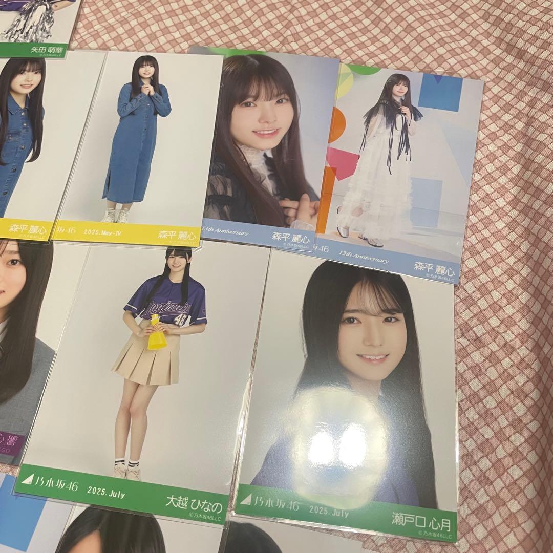 乃木坂46 6期生生写真まとめ売り ベースボールシャツ 封入