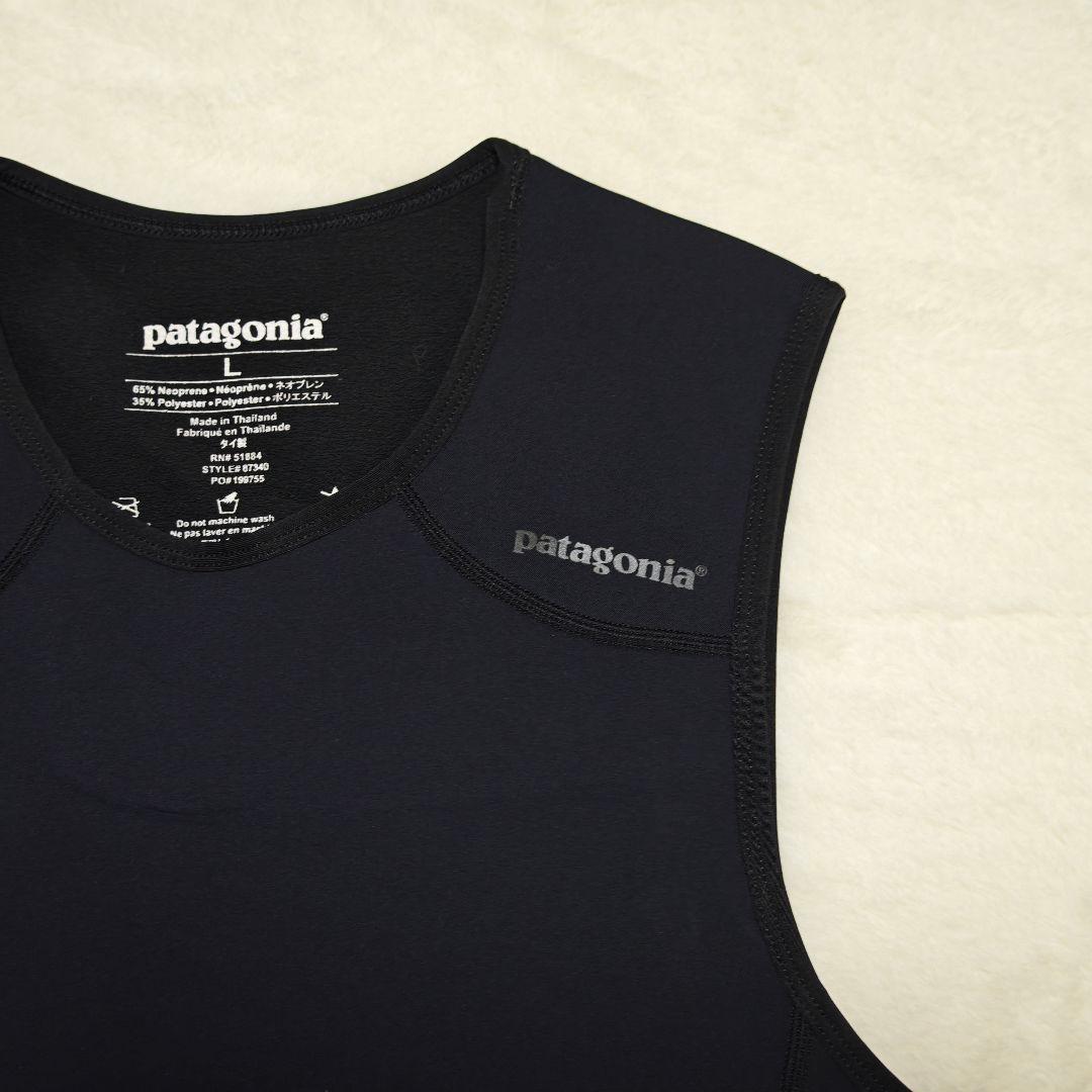 美品✨パタゴニア ウェットスーツ ベスト ロゴ ネイビー L