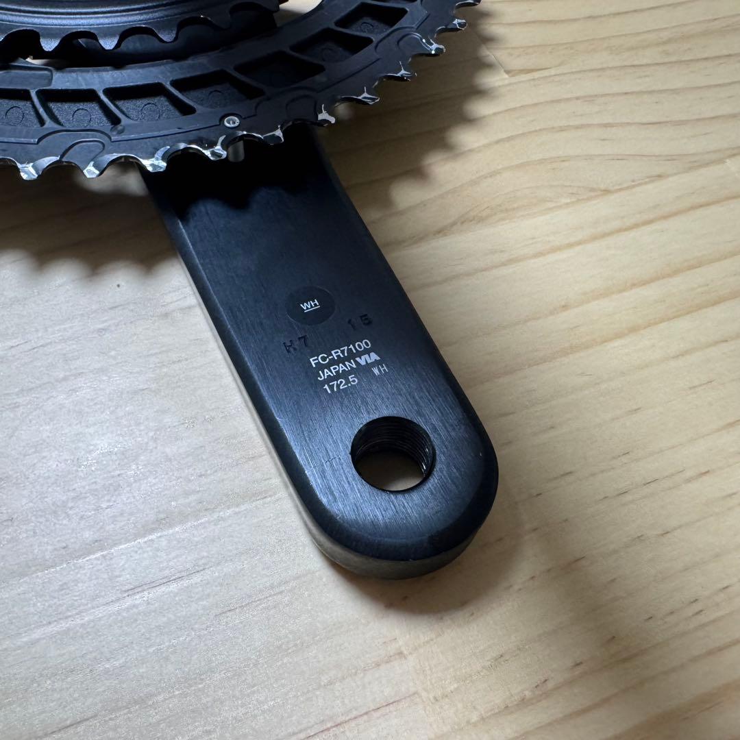 【最終値下げ】 SHIMANO クランク R7100 172.5mm 50-34