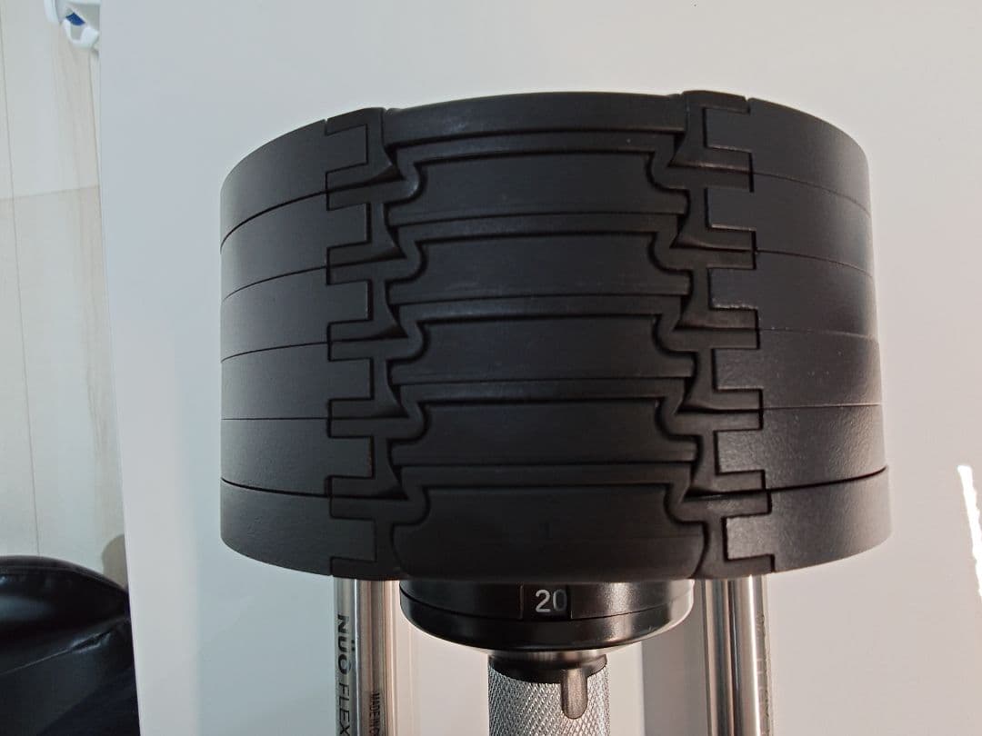 美品　NUO FLEXBELL 20kg ダンベル　セット購入②