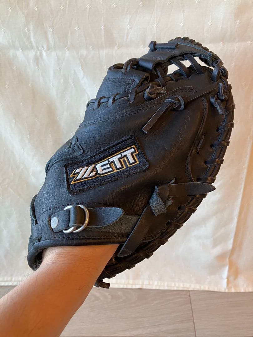 ZETT プロステイタス 軟式用グローブ 黒