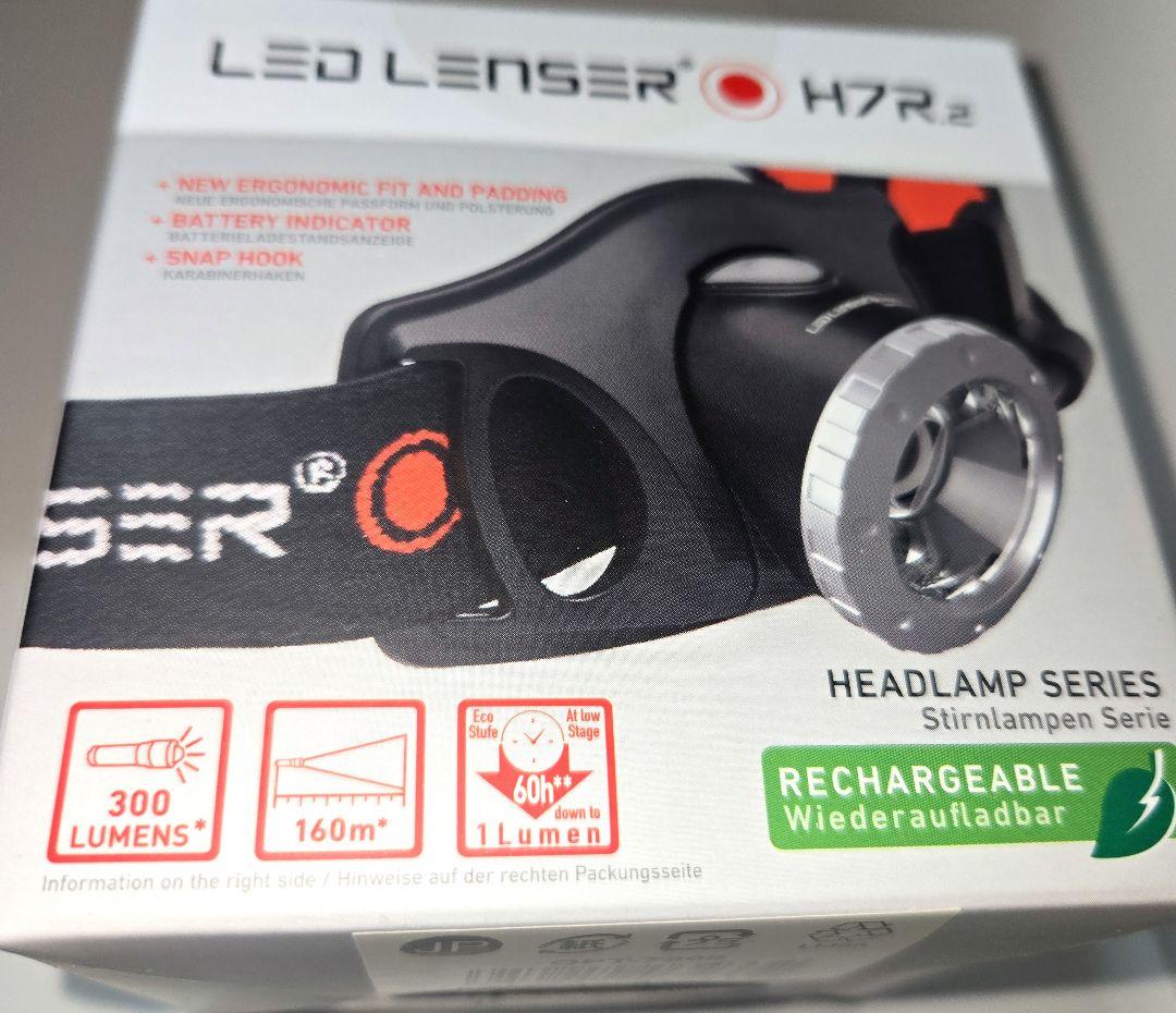 ニ*ー様 新品 未開封 レッド レンザー LED LENSER H7R.2 ヘッ