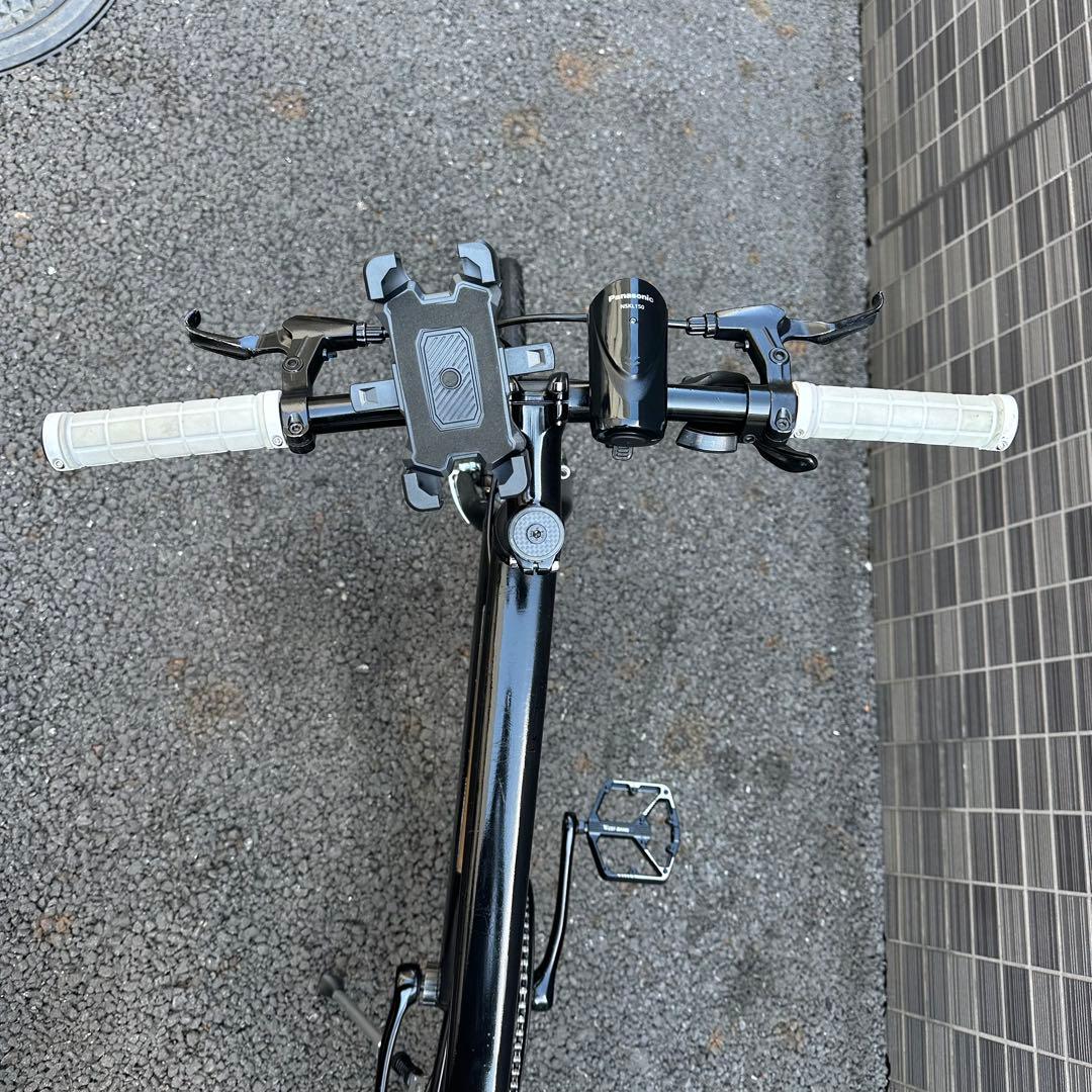 TRANS MOBILLYトランスモバイリー207E 電動アシスト自転車ブラック