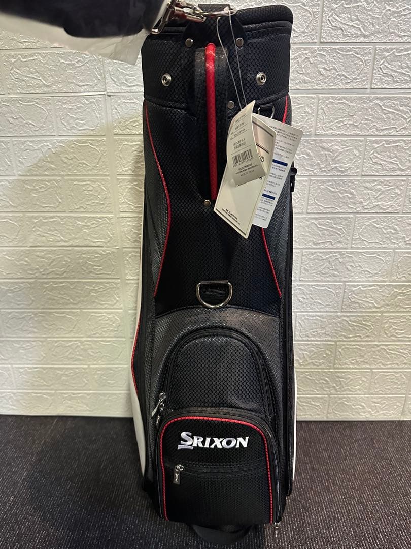 SRIXON スリクソン 9.0型 3kg ブラック×ホワイト キャディバッグ