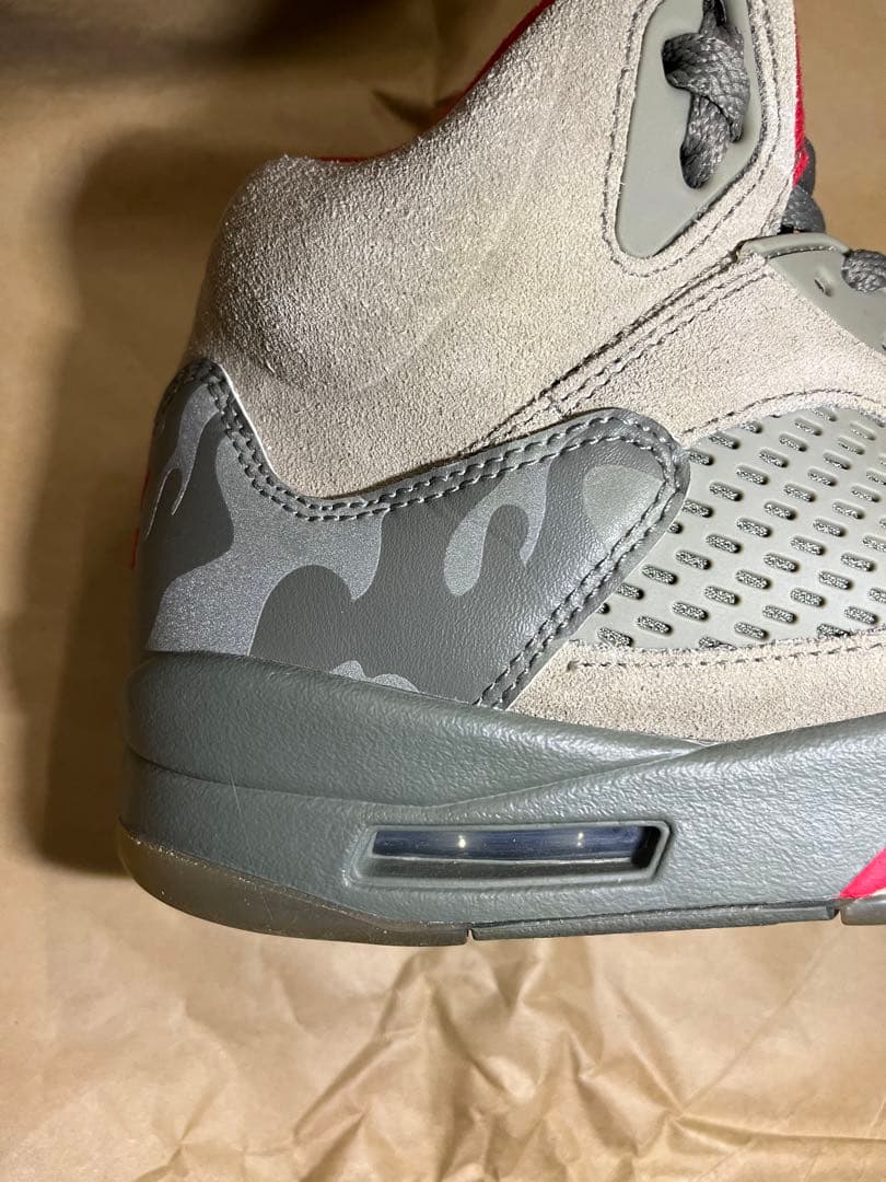 シューズ(男性用) JORDAN5 RETRO P51 CAMO 26.5 USED