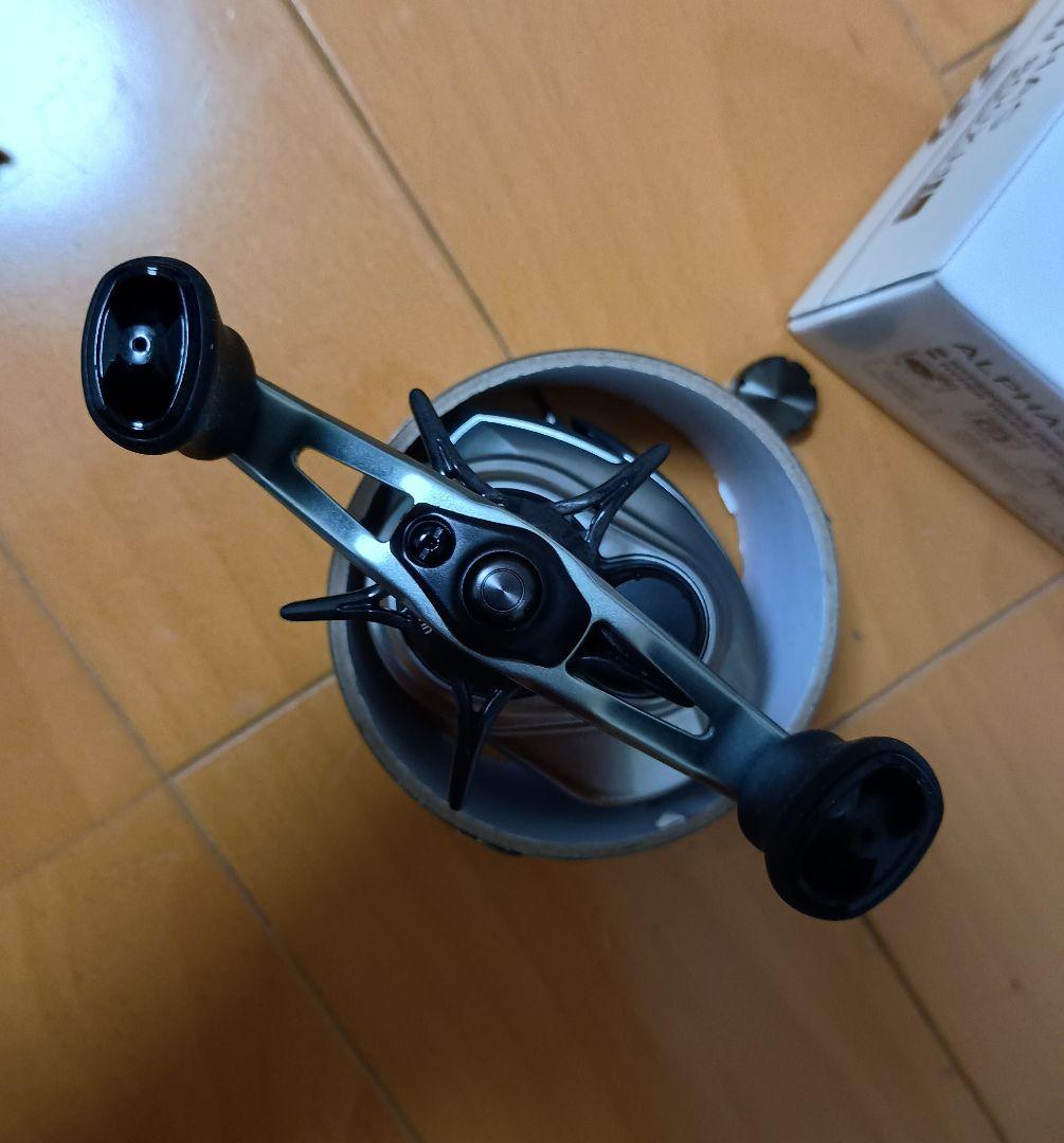 ダイワ アルファスSV TW 800XHL 改造品 社外スプール ドラグ音