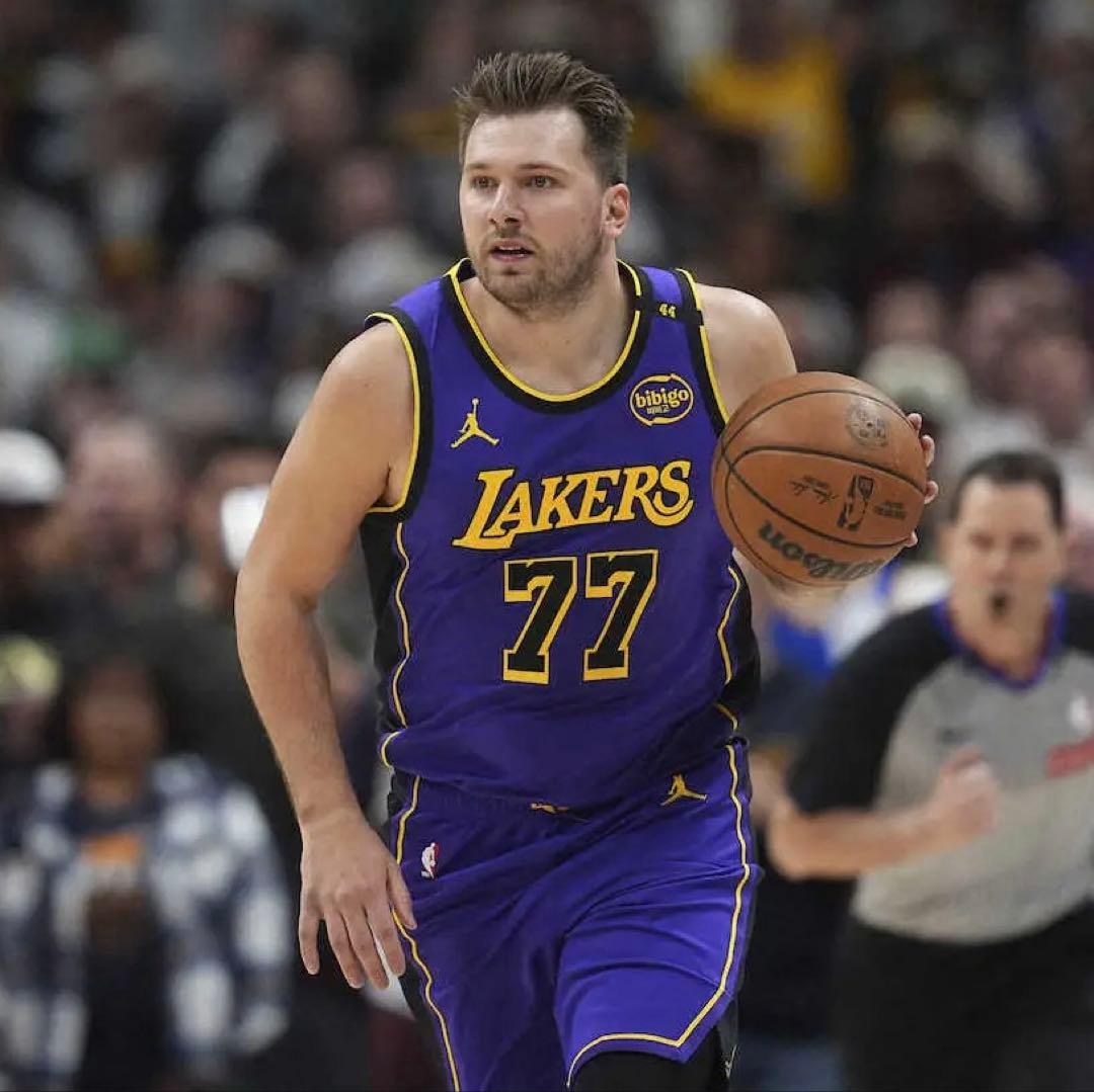 【NBA】レイカーズ ルカドンチッチ 背番号77番 バスケユニフォーム