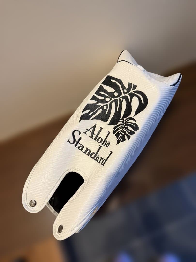 Aloha Standard ゴルフバッグ ホワイト/ブラック