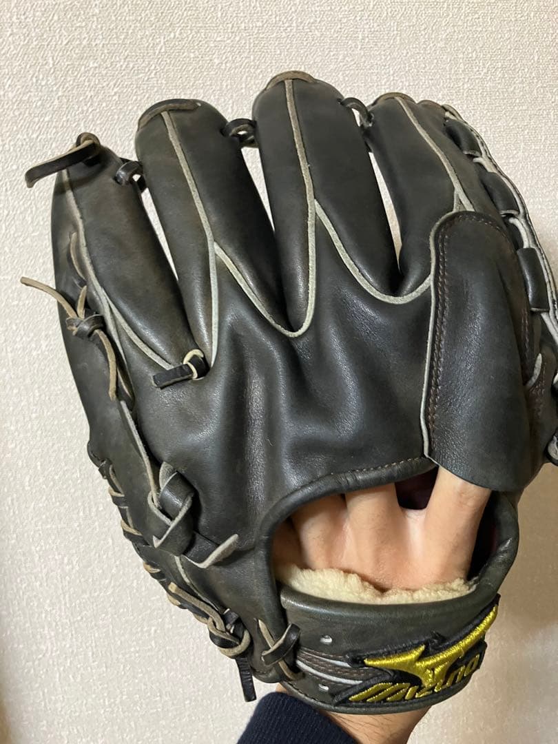 ミズノプロ　硬式投手用グローブ　ノースヨーロピアンキップ