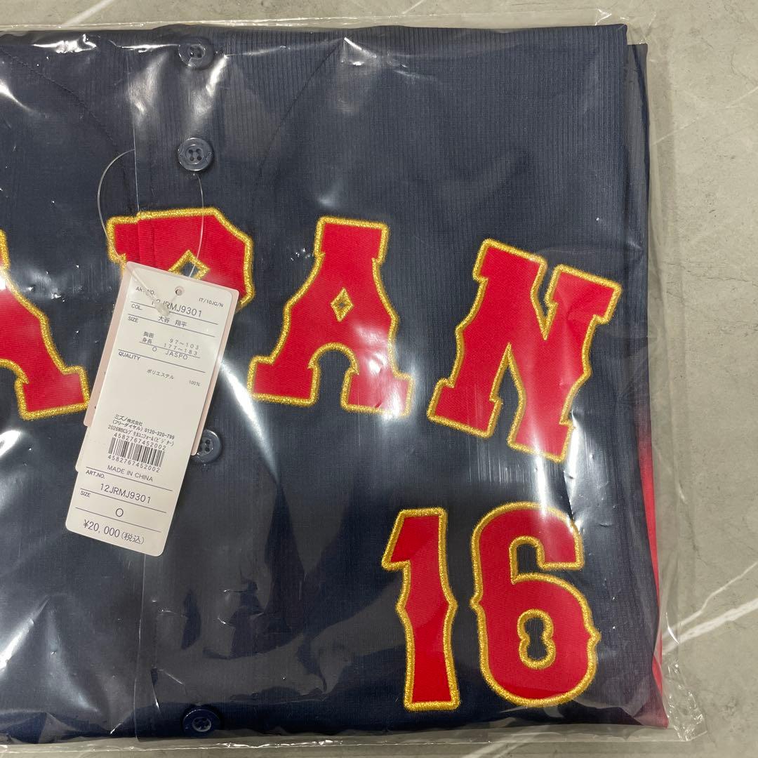 新品未使用品　大谷翔平 WBC2026 レプリカユニホーム　 Oサイズ　ビジター