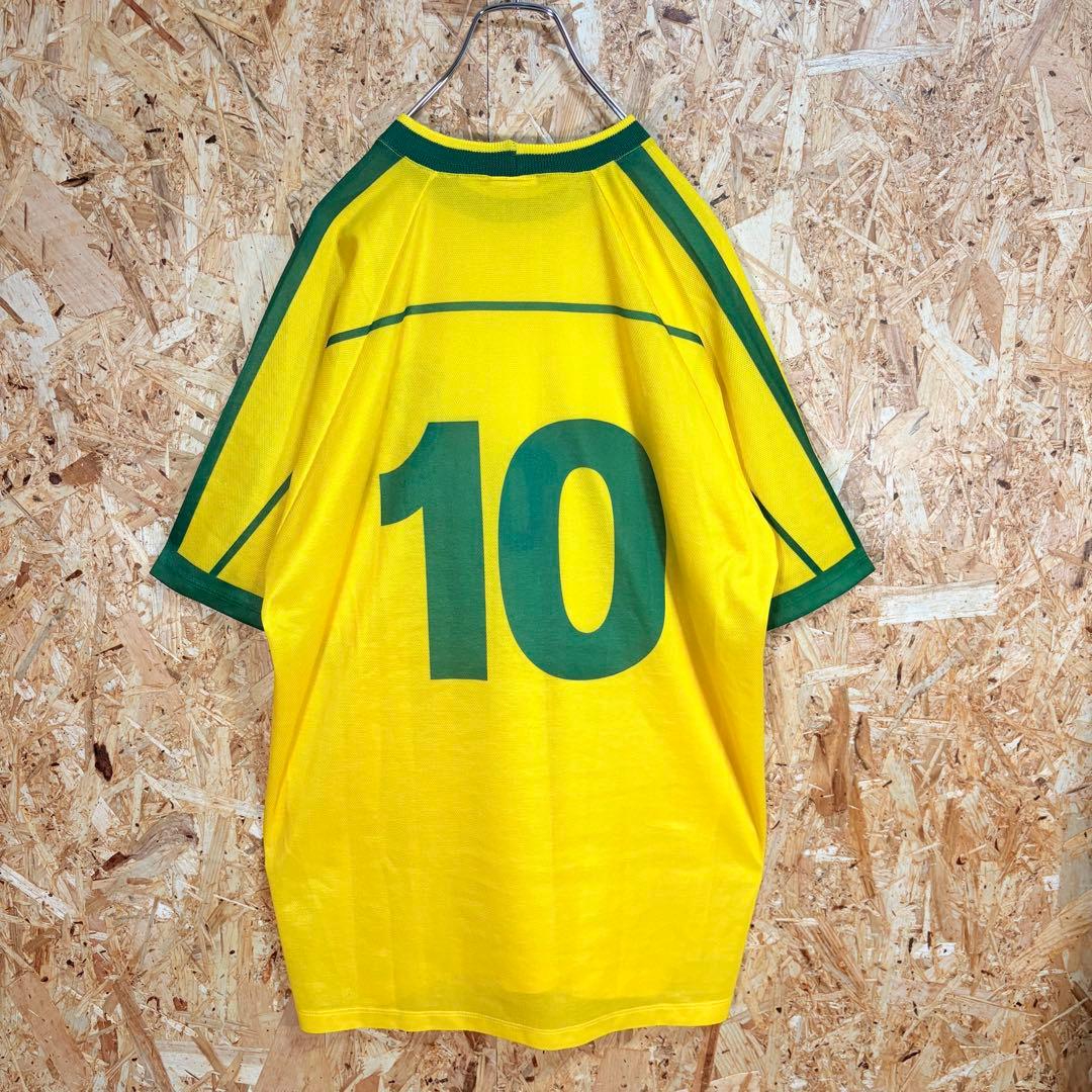 ブラジル製ブラジル代表リバウドシャツ10番サッカーワールドカップ
