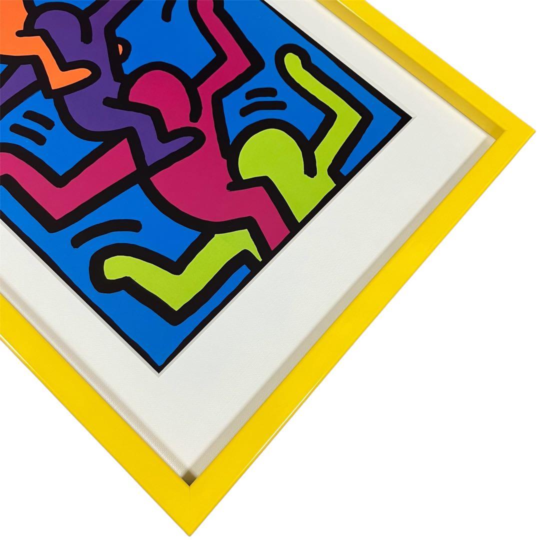 92年製 Keith Haring キースヘリング 額装済 オフセット ポスター