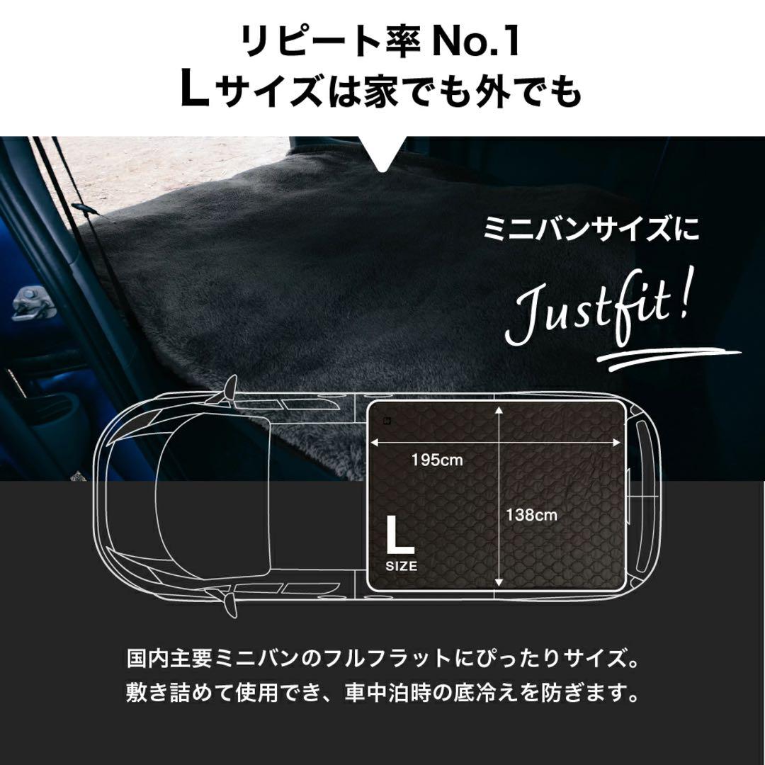 【新品】LUGH魔法瓶ブランケットClassic / XSフォギーブラック