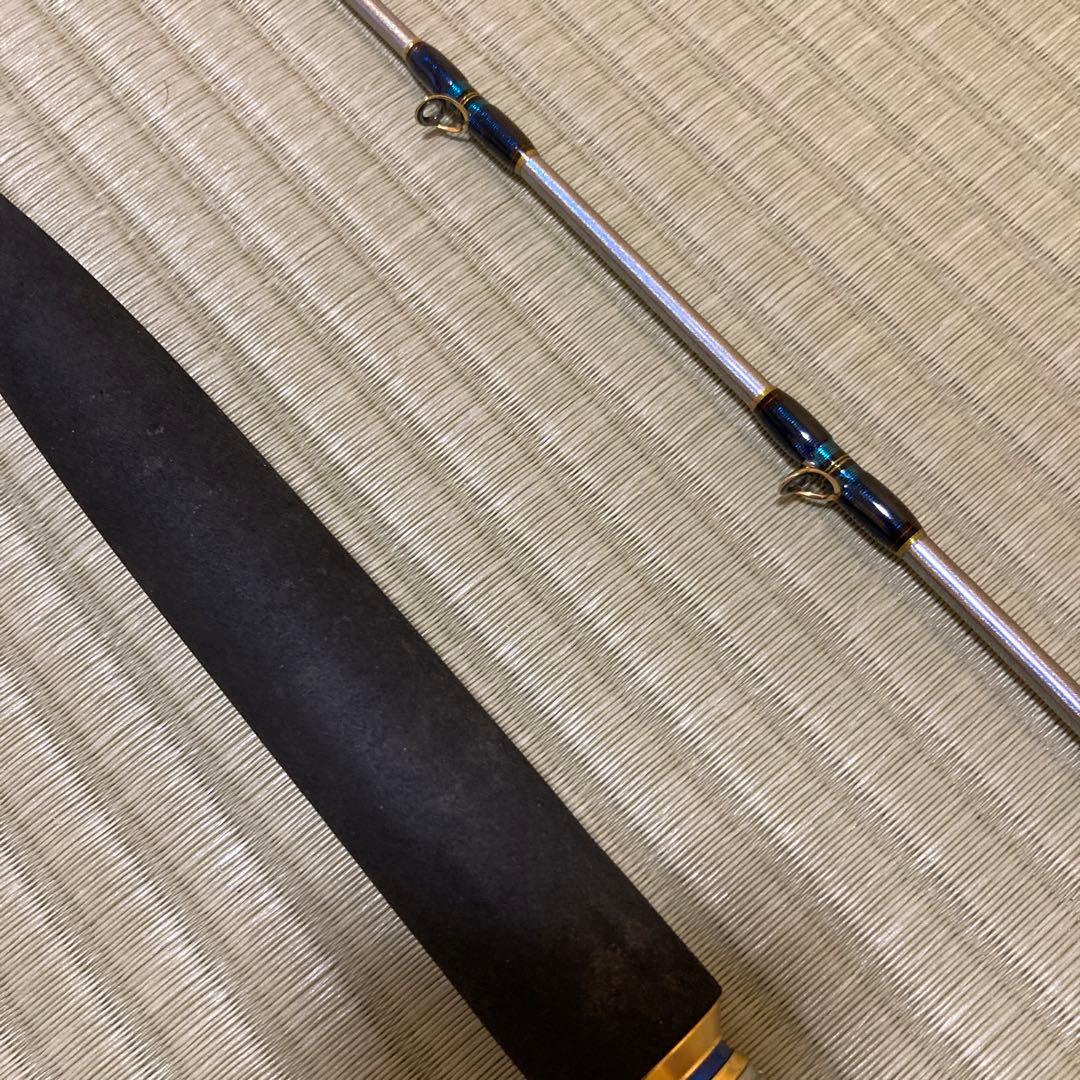 【美品】シマノ海攻青物リミテッドM H240 煌きマジョーラパールホワイト