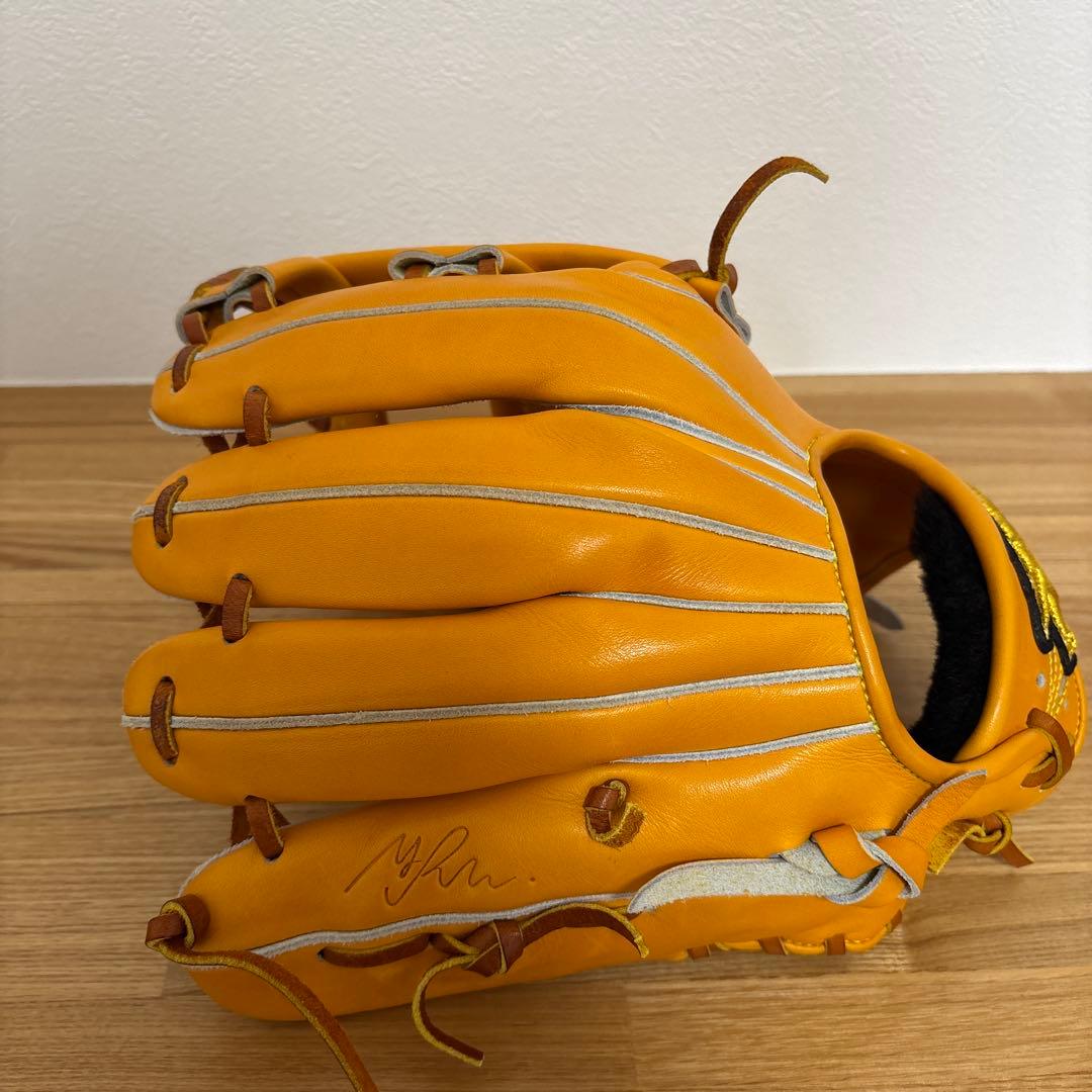 未使用 型付けのみ美品 GLOVE STUDIO RYU KIC型 内野手 硬式