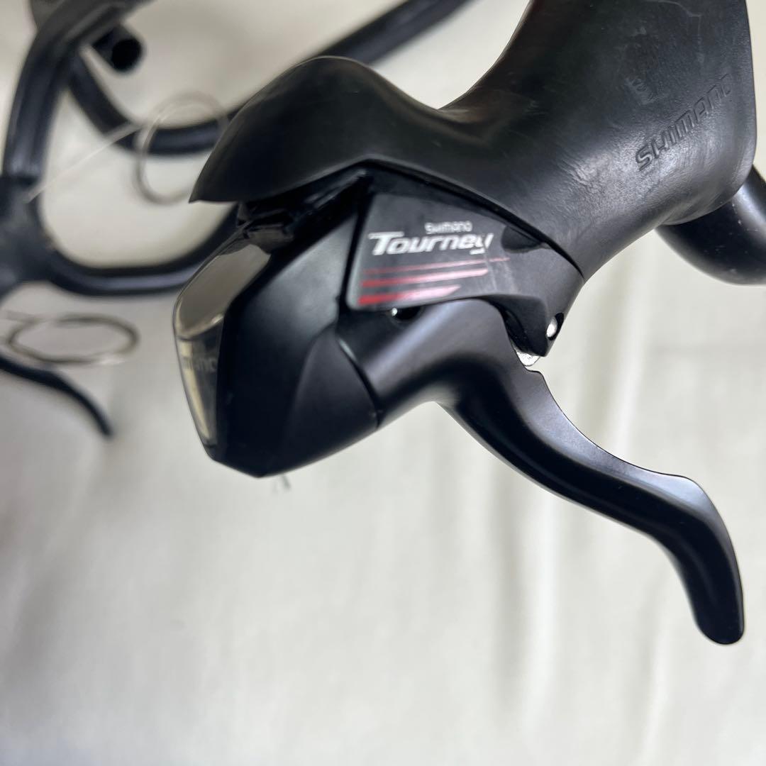 シマノ　SHIMANO デュアルコントロールレバー　2×7 動作品　美品