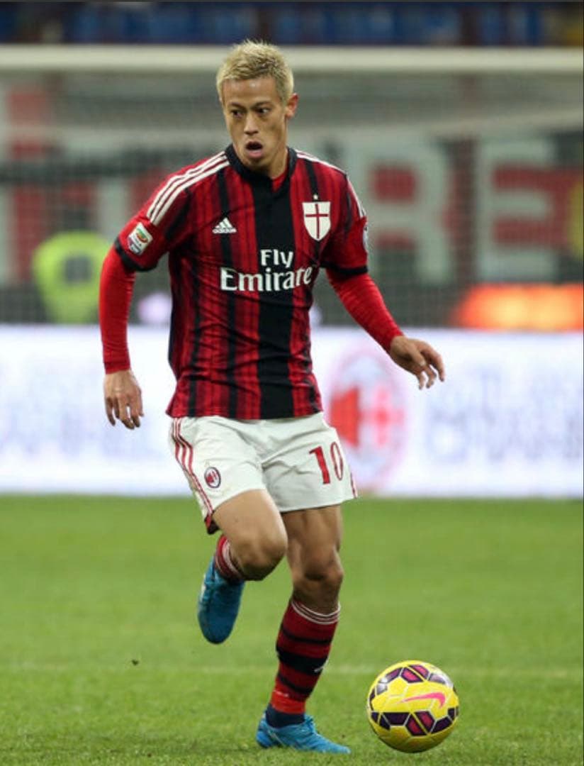 ACミラン　本田圭佑　10番　サッカーユニフォーム　 アディダス　Mサイズ
