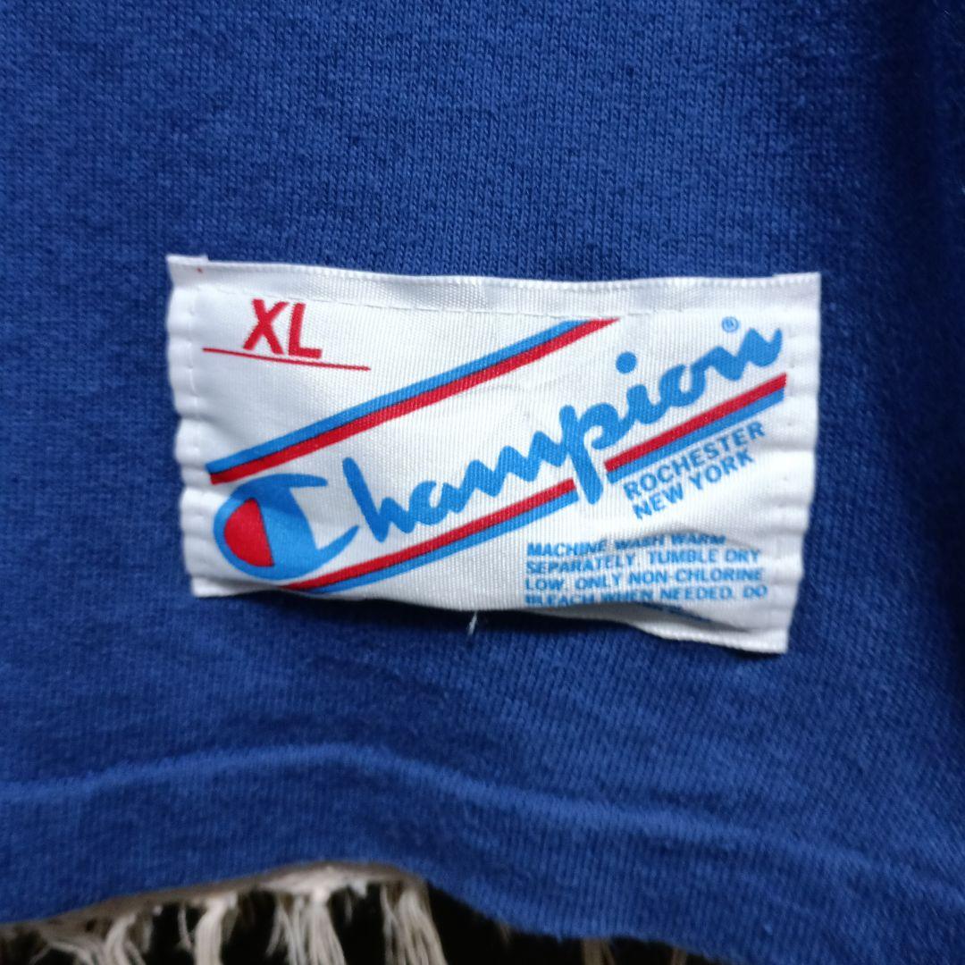 80sチャンピオン7分袖フットボールＴシャツ　トリコタグ　USA製　ヴィンテージ