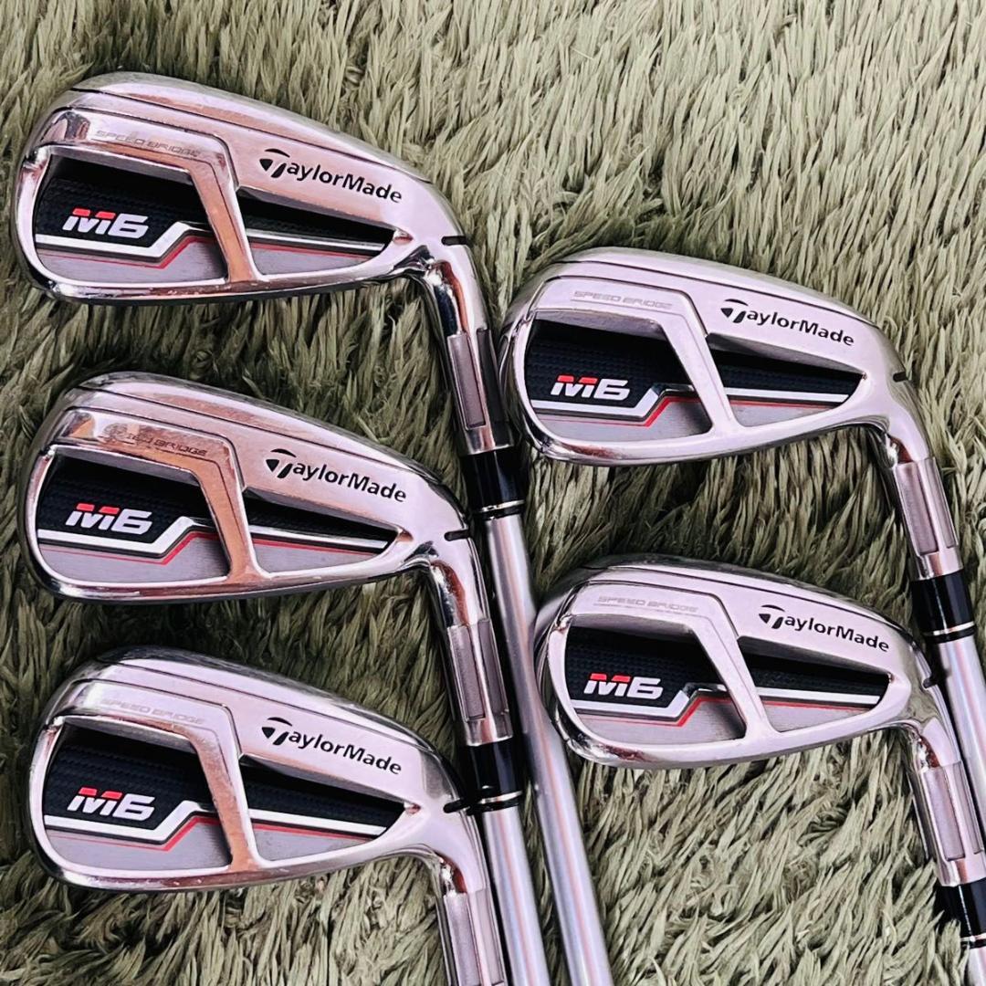 テーラーメイド M6 アイアン5本セット メンズゴルフ 初心者 入門 人気モデル