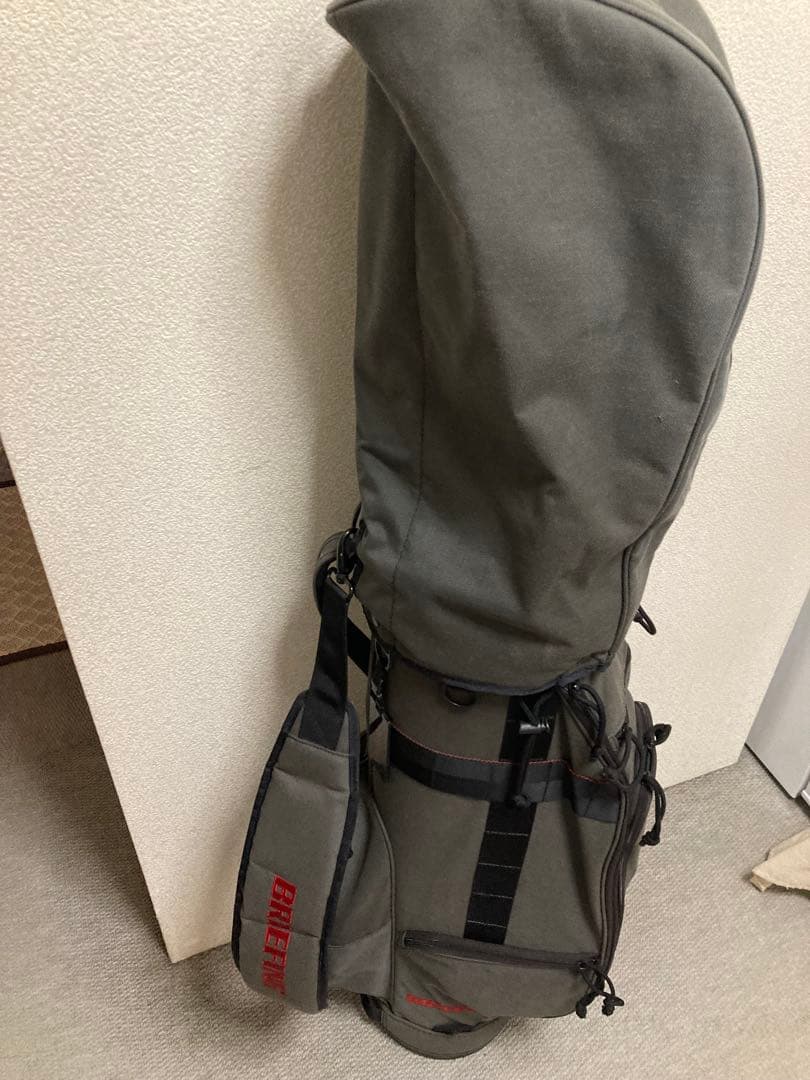 BRIEFING グレー キャディバッグ