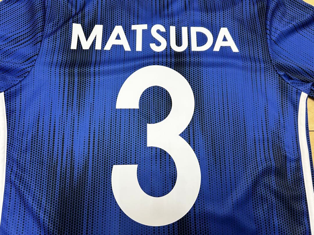 松田直樹 Forever 3 チャリティユニフォーム 横浜F・マリノス 日本代表