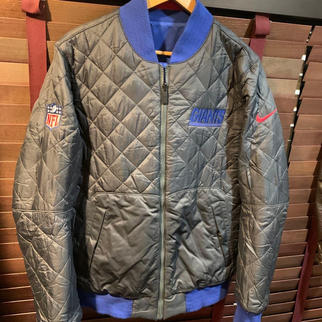 NIKE new york GIANTS リバーシブル2way ジャケット古着