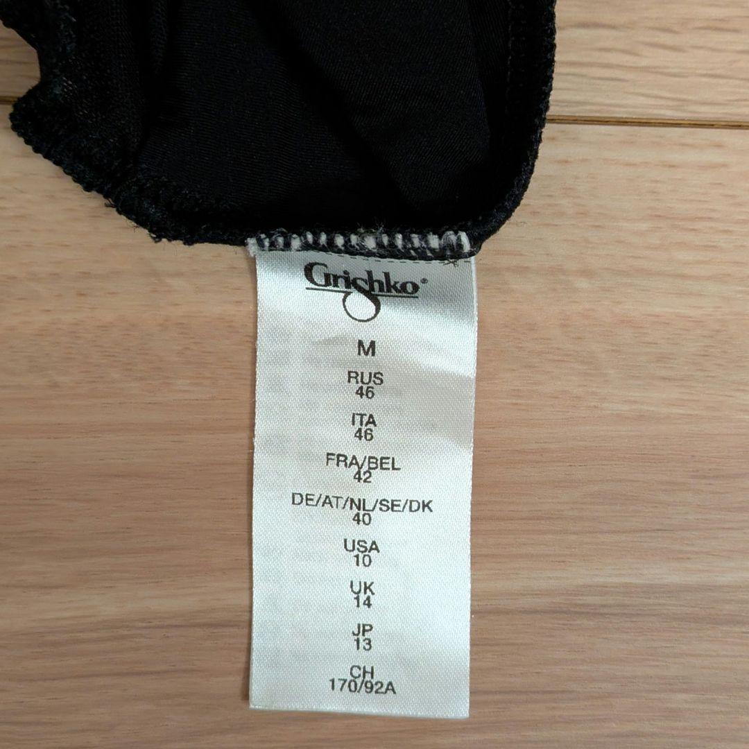 ま*こ様 【美品】グリシコ 長袖 メッシュ黒レオタードМ