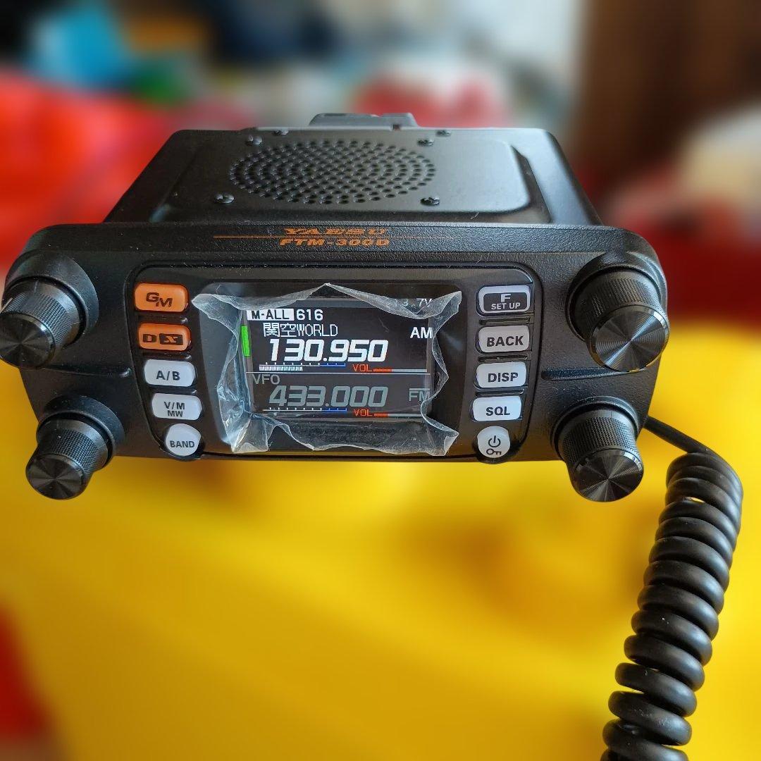 YAESU FTM-300DエアーバンドSP