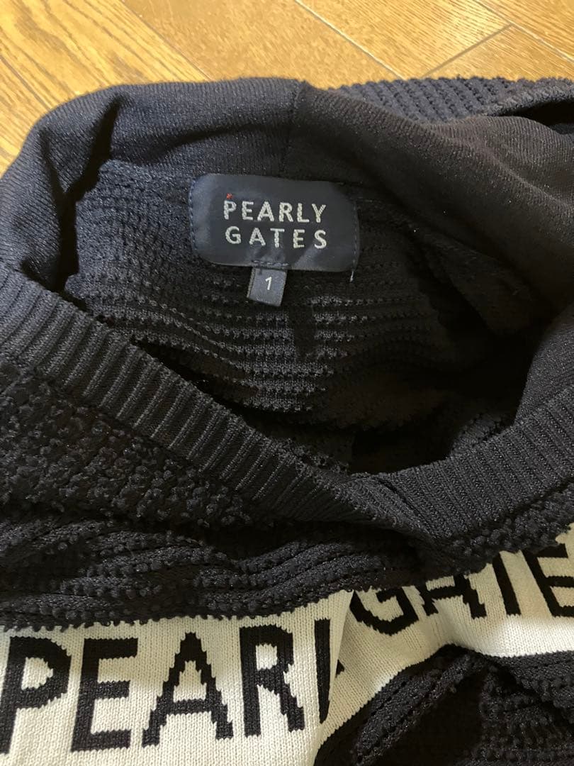 【3/27まで限定価格】PEARLY GATES フード付きメッシュパーカー