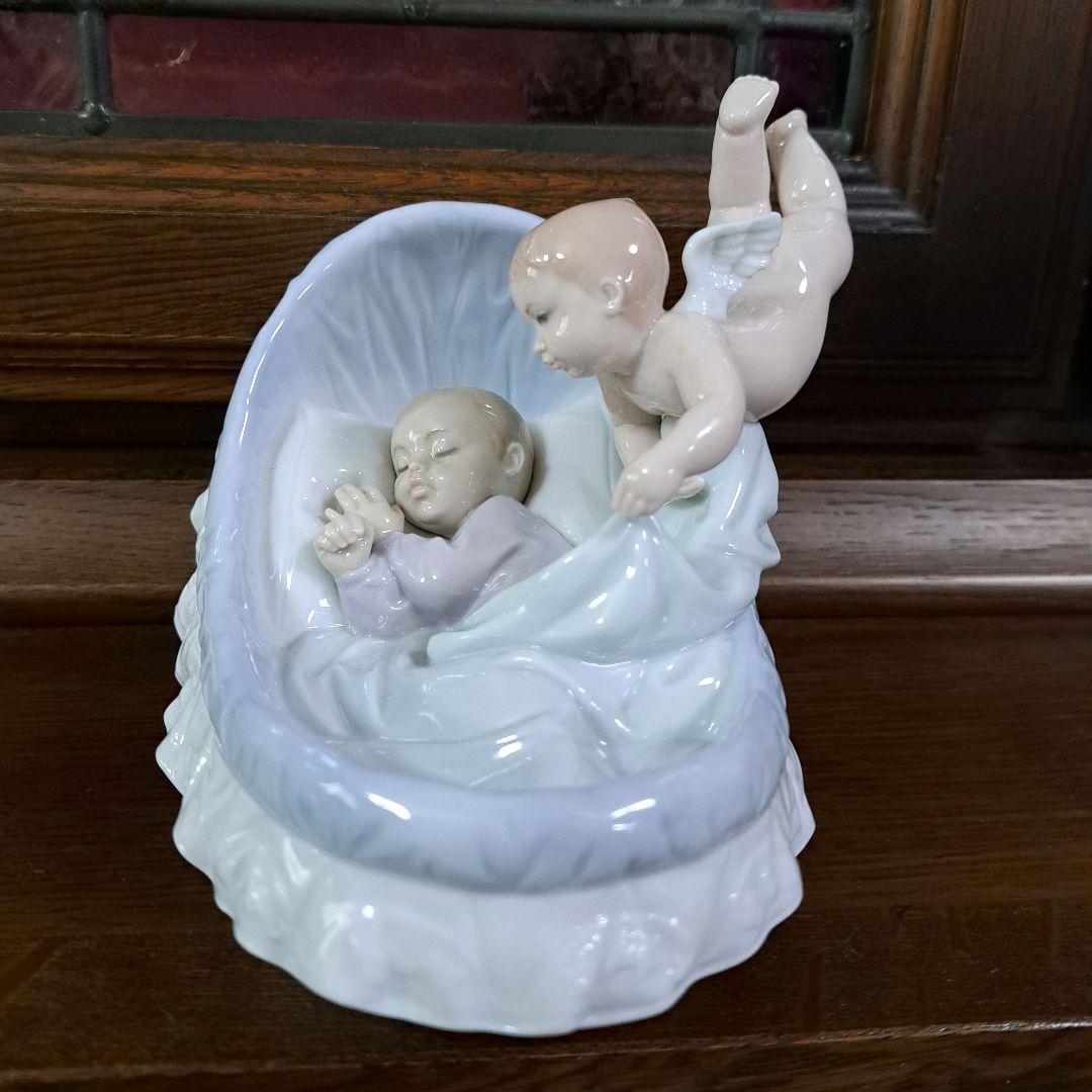 リヤドロ　LLADRO 「いい夢みてね」美品