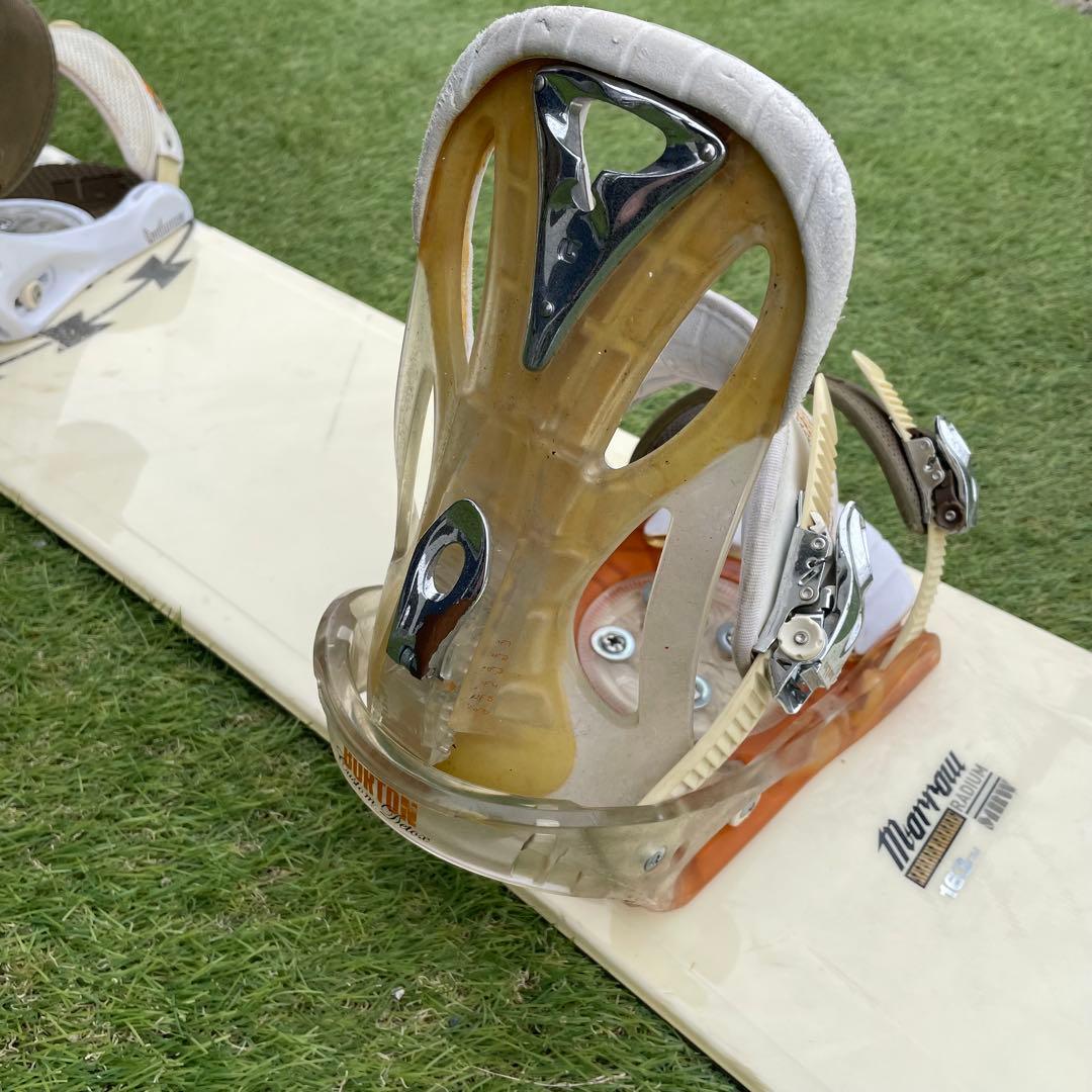 【送料無料】MORROW スノーボード　Burton ビンディング　163cm