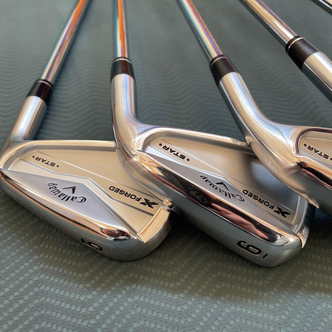 Ｘ-FORGED STAR 2024 950GH 6本 アイアンセット極美品