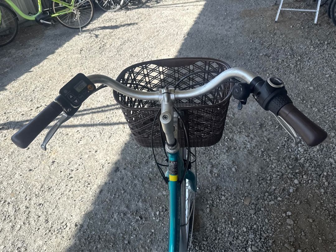 ティール 電動アシスト自転車 前バスケット付き