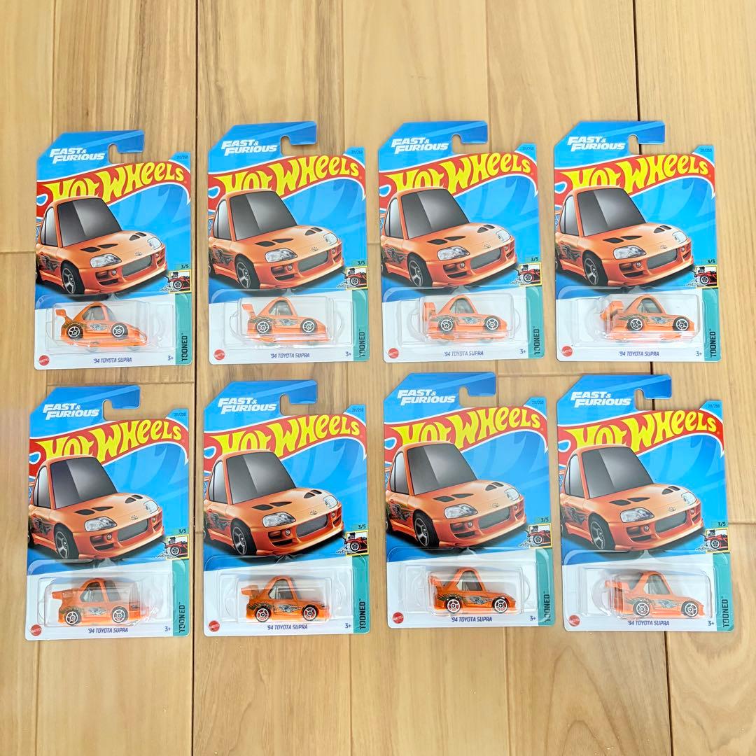 94 TOYOTA SUPRA TOONED ホットウィール ワイルドスピード