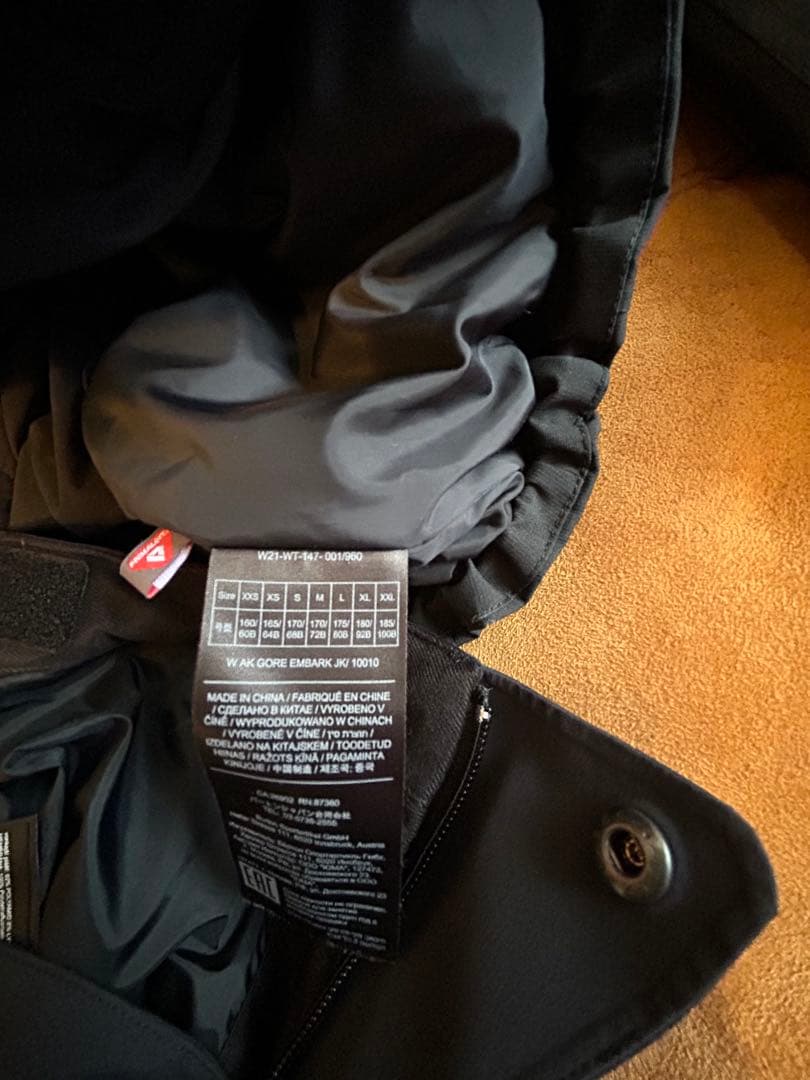 burton ak レディース　xs 上下