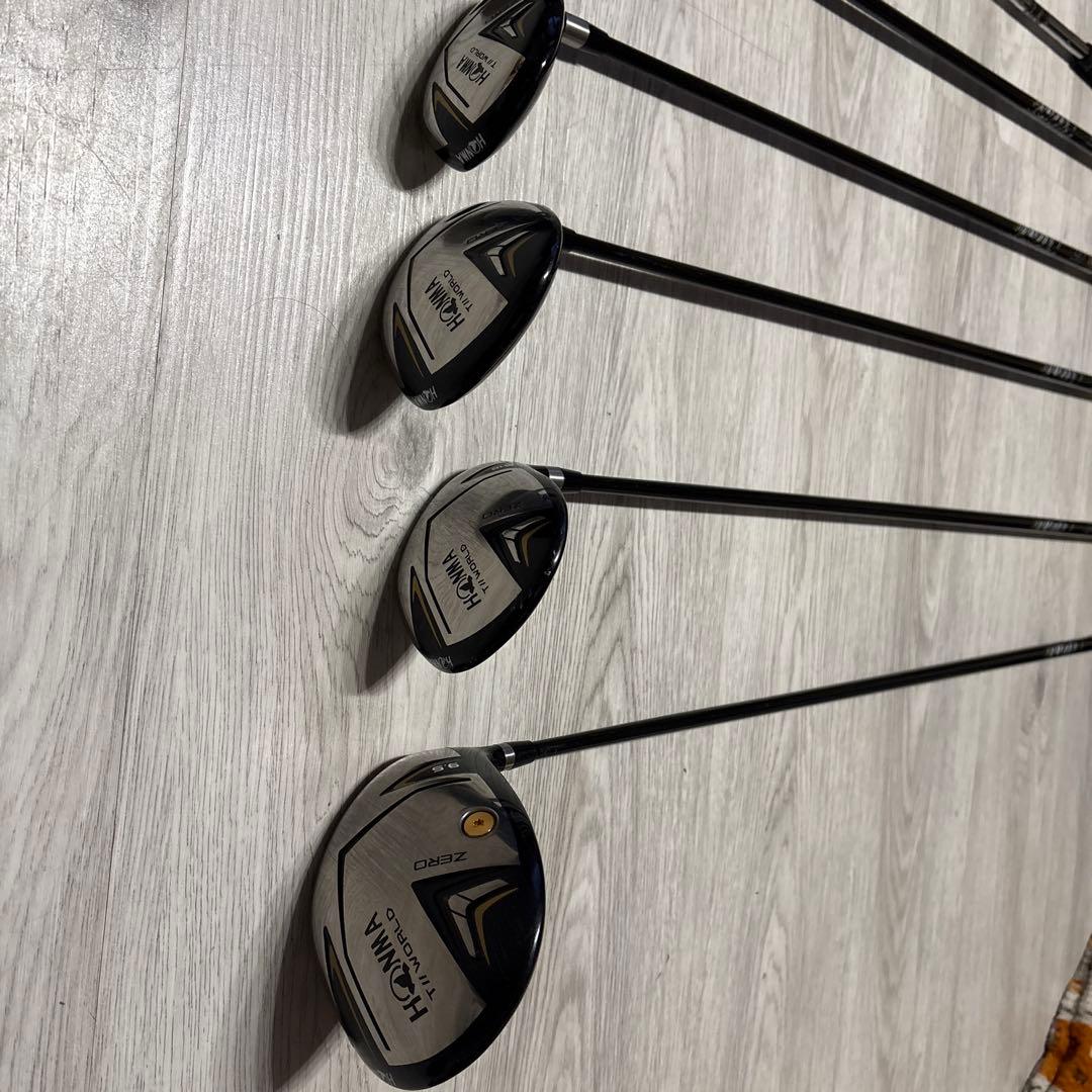 HONMA クラブセット キャディバッグ付き