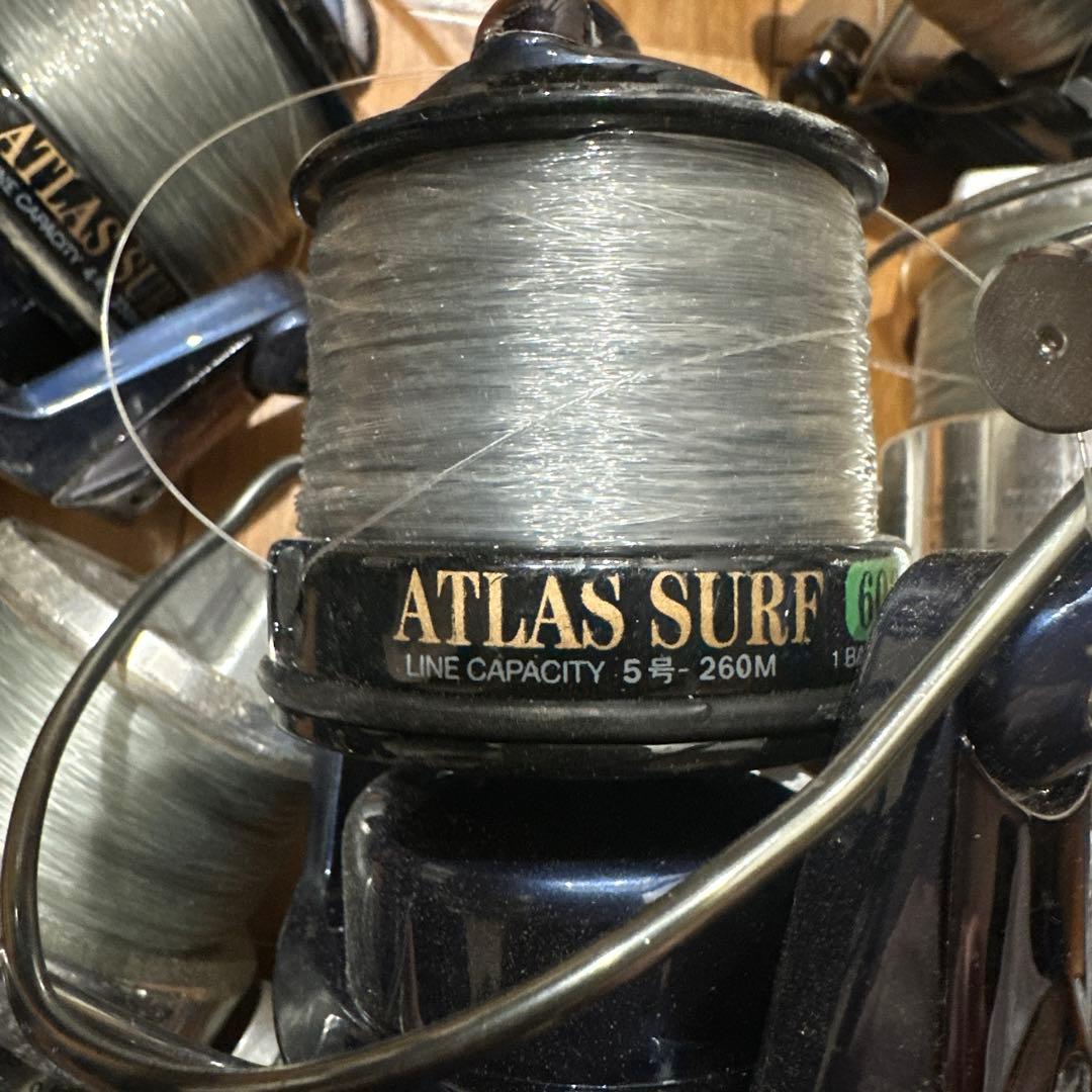 ATLAS SURF W25 リール 6000 5個