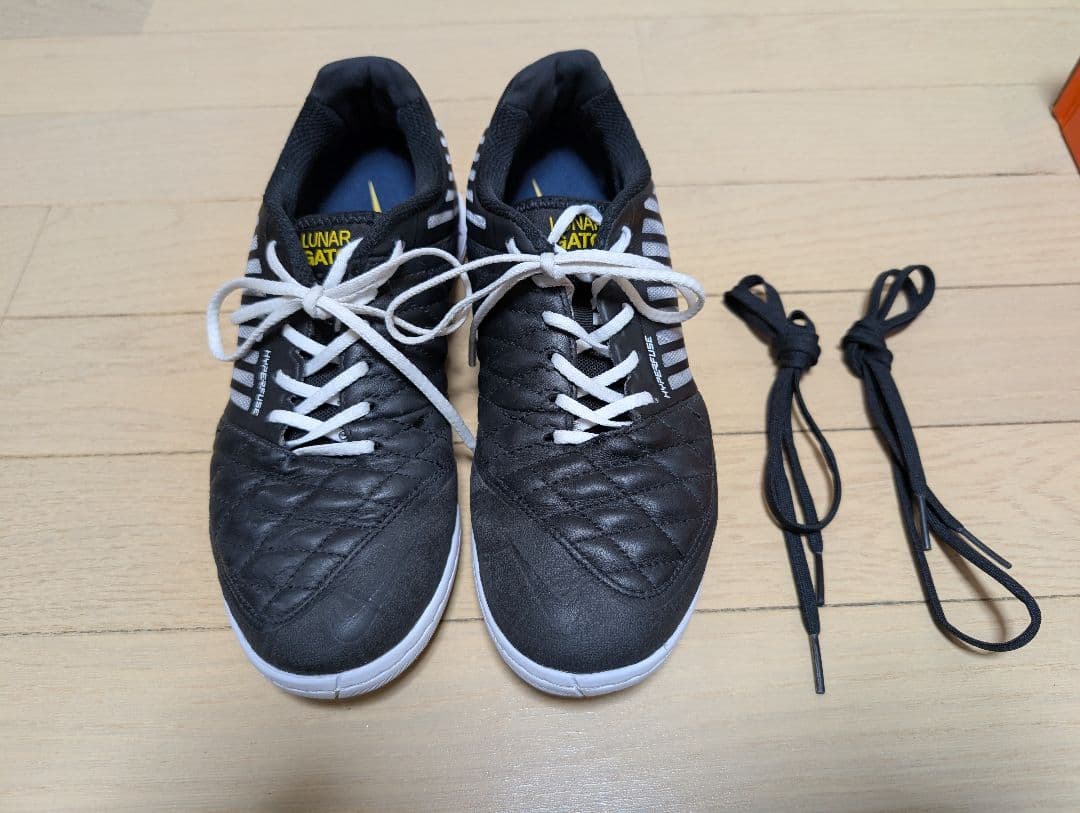 シューズ Nike Lunargato II 24.0MidnightNavy Black