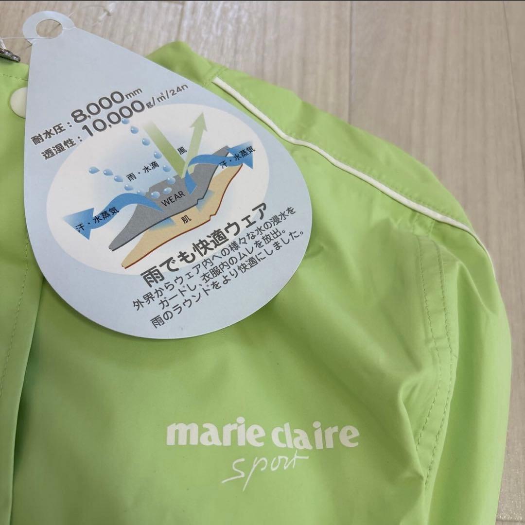 新品 マリクレール marie claire ゴルフ レインウェア 雨具