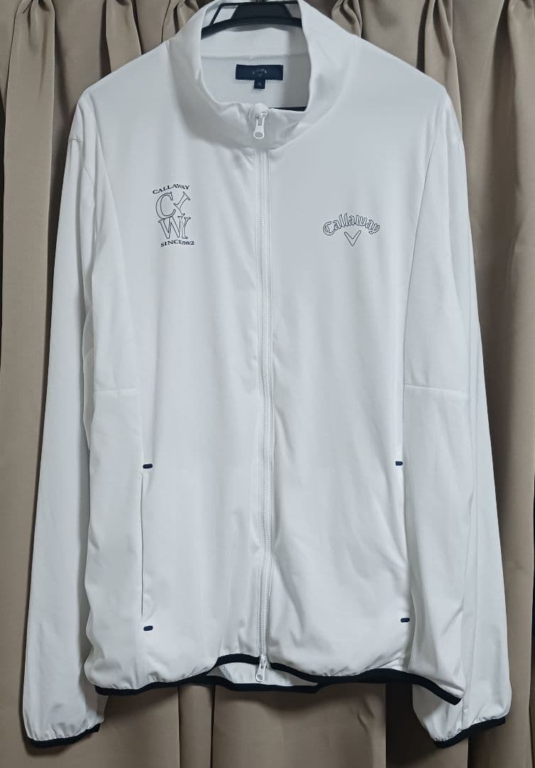 キャロウェイ　スターストレッチブルゾン　メンズ　3L XXL 白　ホワイト　美品