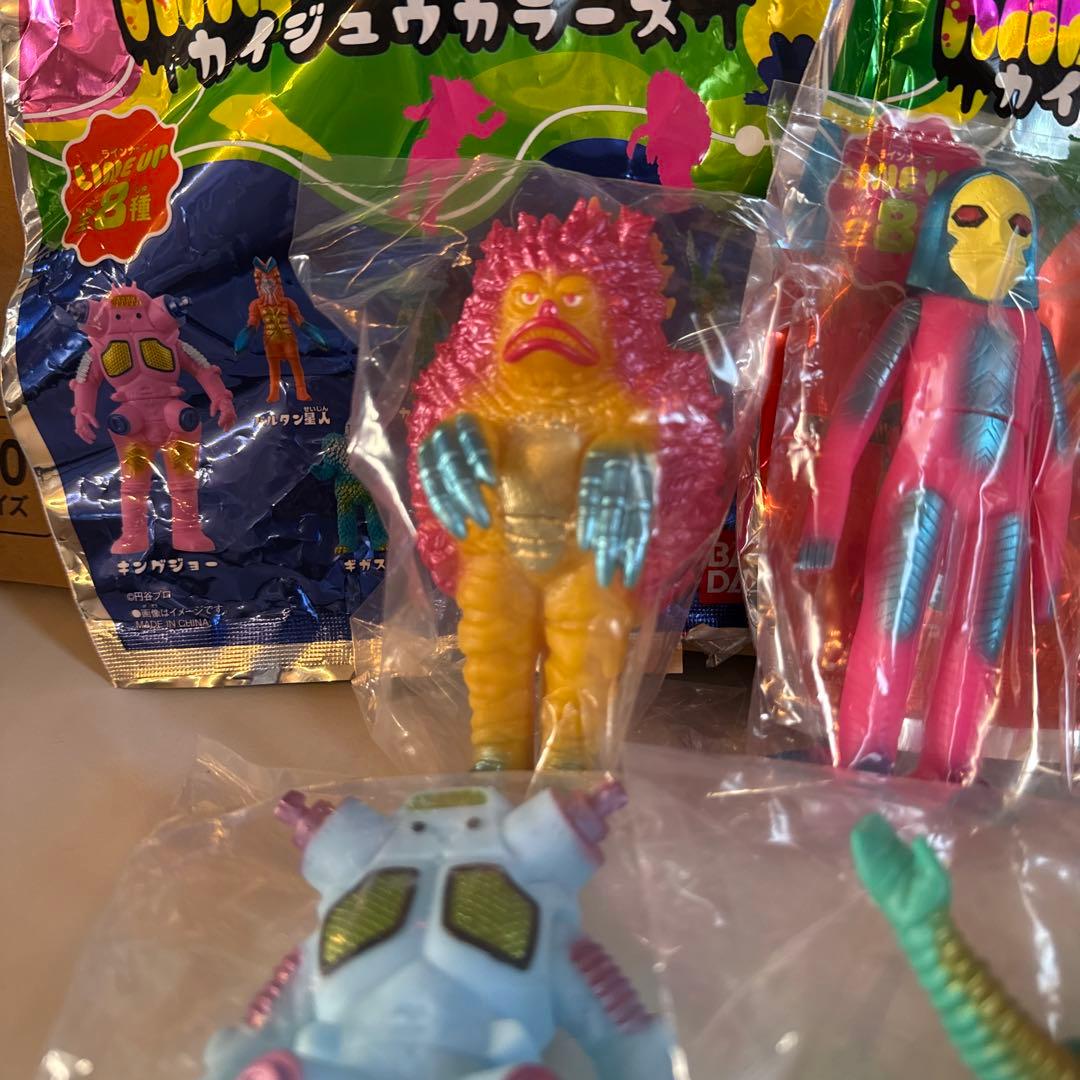 【4セット】kaiju colors キングジョー ガラモン ダダ ゼットン
