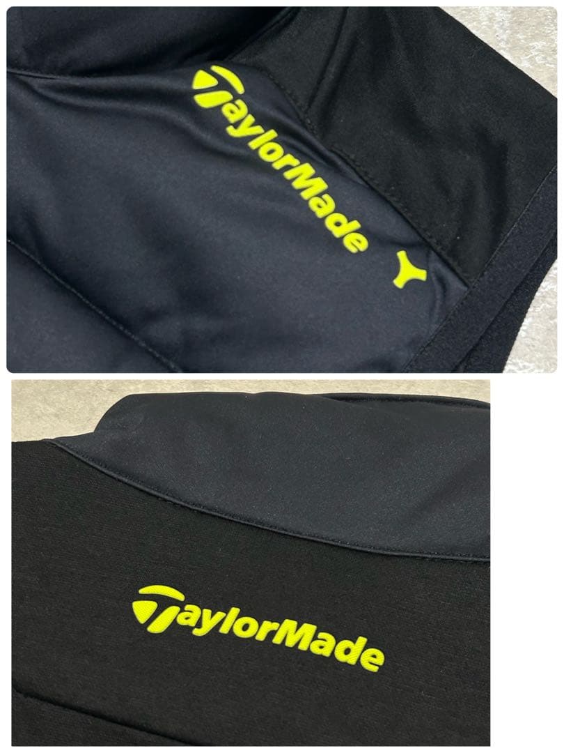 未使用級 TaylorMade メンズ M ブラック ダウンベスト