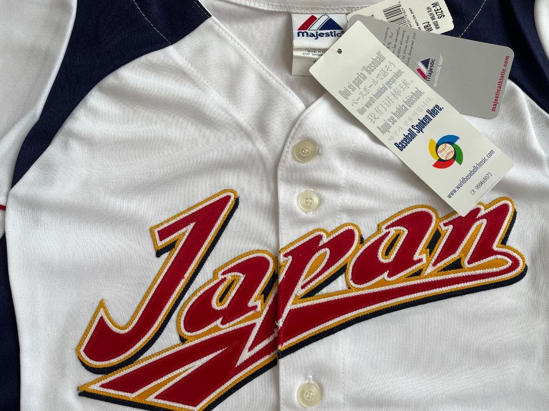 WBC 侍ジャパン ユニフォーム Mサイズ 2009 新品・タグ付き・未使用