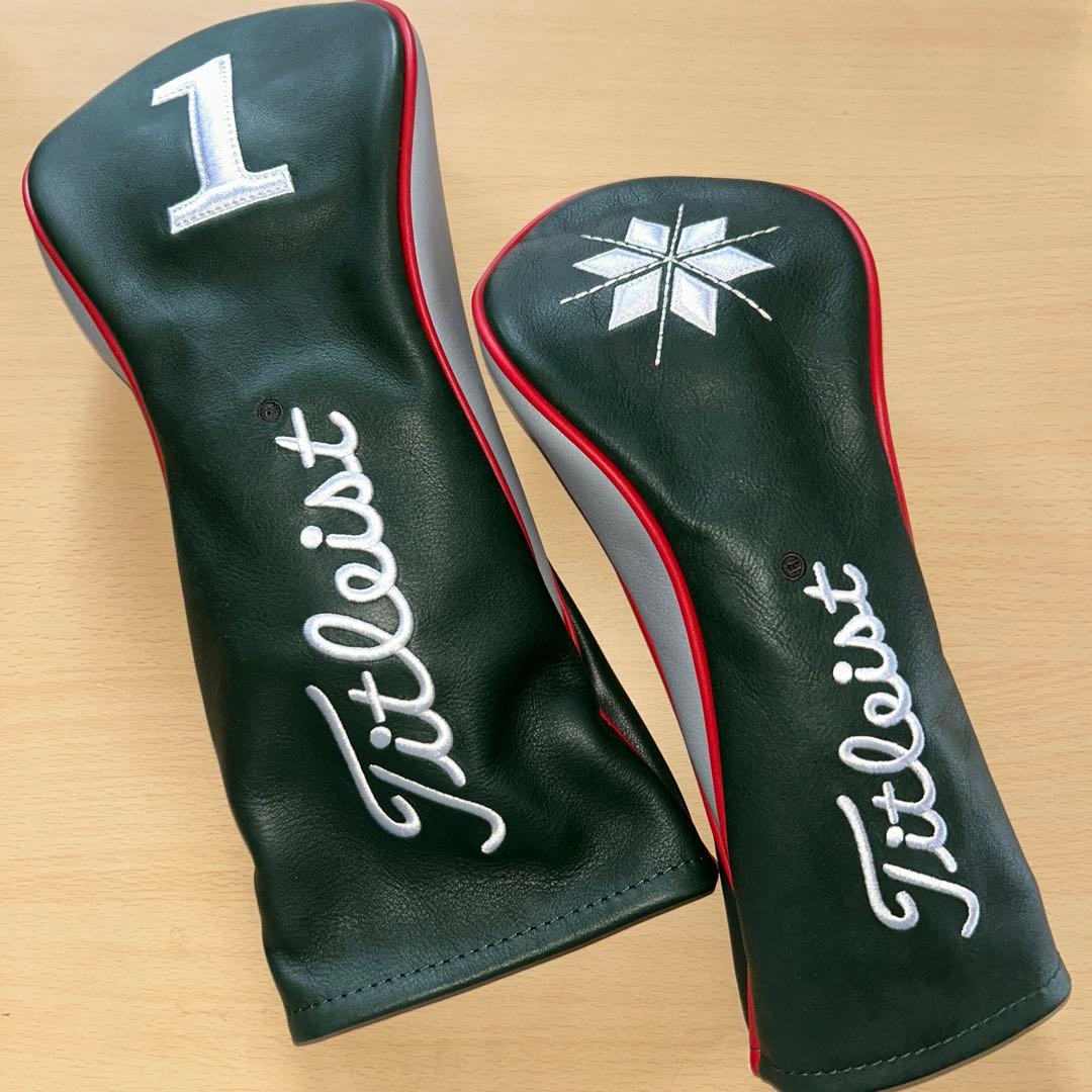 ☆レア☆Titleist プレミアムレザー ヘッドカバー 限定版