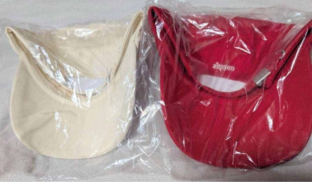 あいみょん ドルフィンアパート キャップ レッド 　ホワイト　２種　新品未使用