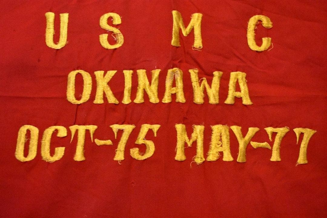 ＠70s ビンテージ USMC 沖縄駐留 メモリアルフラッグ