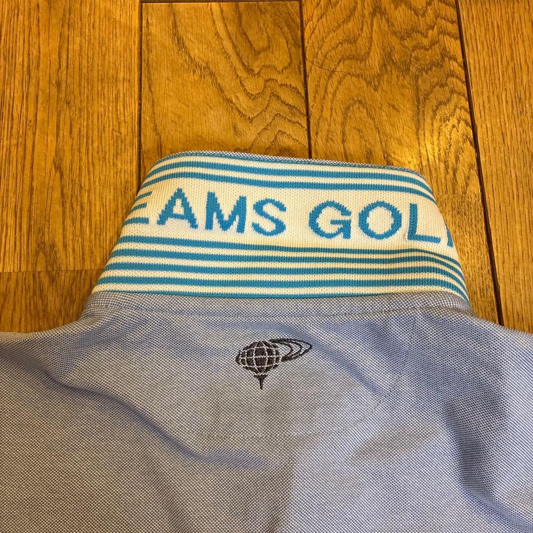 BEAMS GOLF ライトブルー ポロシャツ L